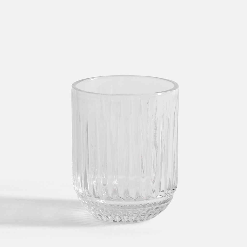 Nízky vrúbkovaný pohár 250 ml