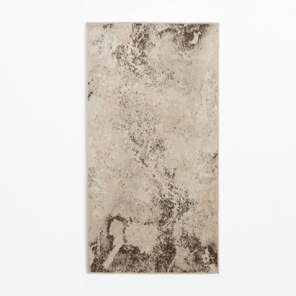 Abstraktný koberec v béžovej farbe MIRACLE 80x150 cm