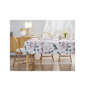 Obrus na stôl s kvetinovým motívom 140x280 cm