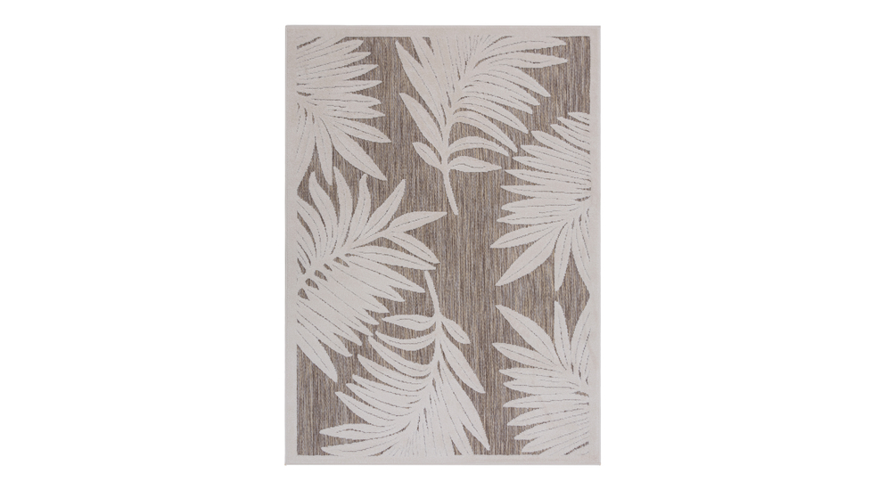 Vonkajší koberec s listovým vzorom BOLONIA 160x220 cm