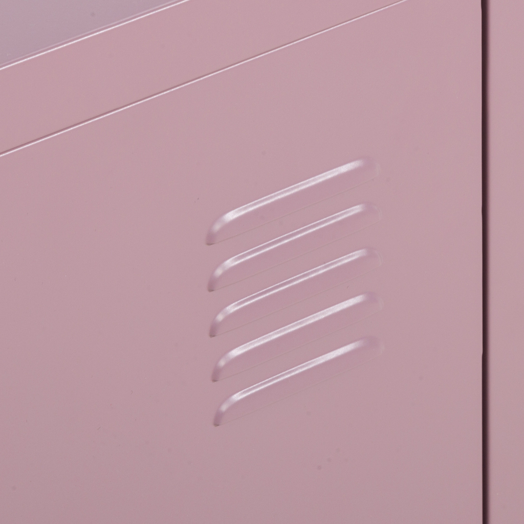 Nočný stolík SOLANS fialová