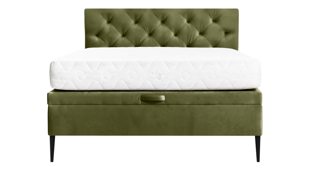 Rám postele DONNA KP zelený 120x200 cm