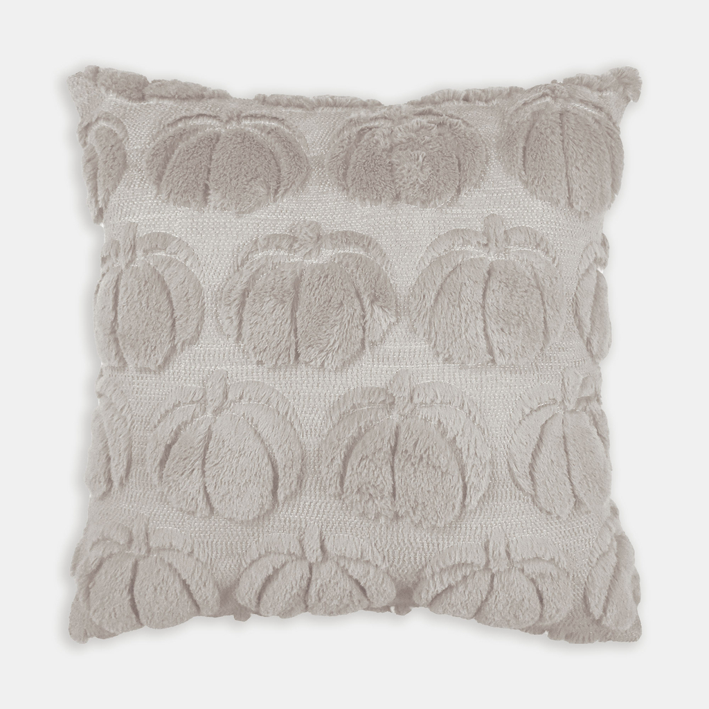 Dekoračná obliečka na vankúš tekvice béžová 45x45 cm