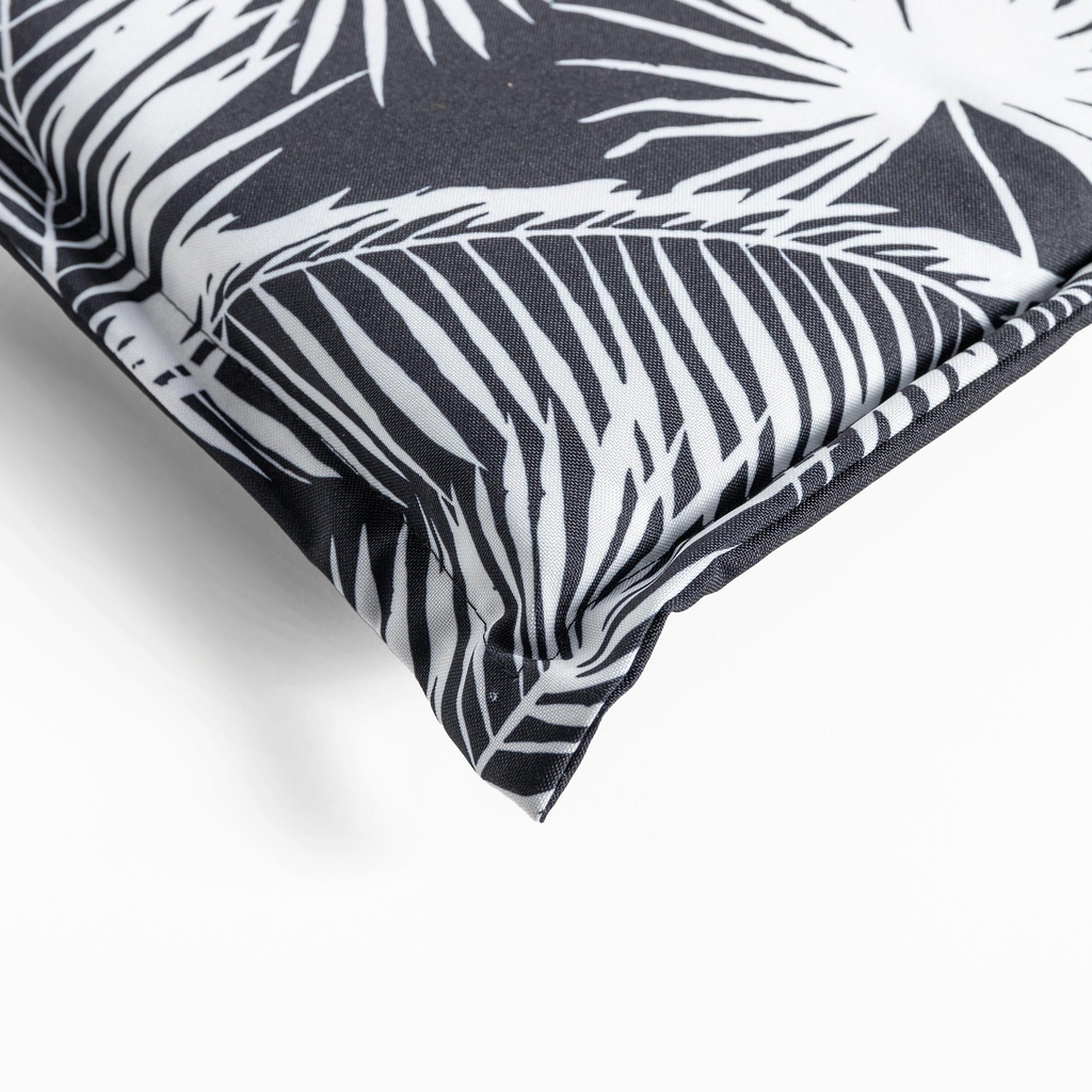 Vankúš na stoličku čierny SAMBA, 50x118 cm