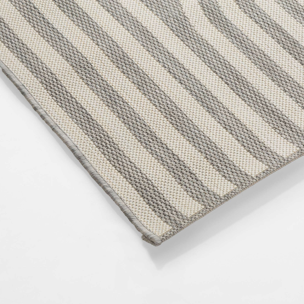 Geometrický koberec v sivej farbe PIATTO 80x150 cm