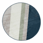 Pruhovaný okrúhly koberec HOUSTON 110 cm