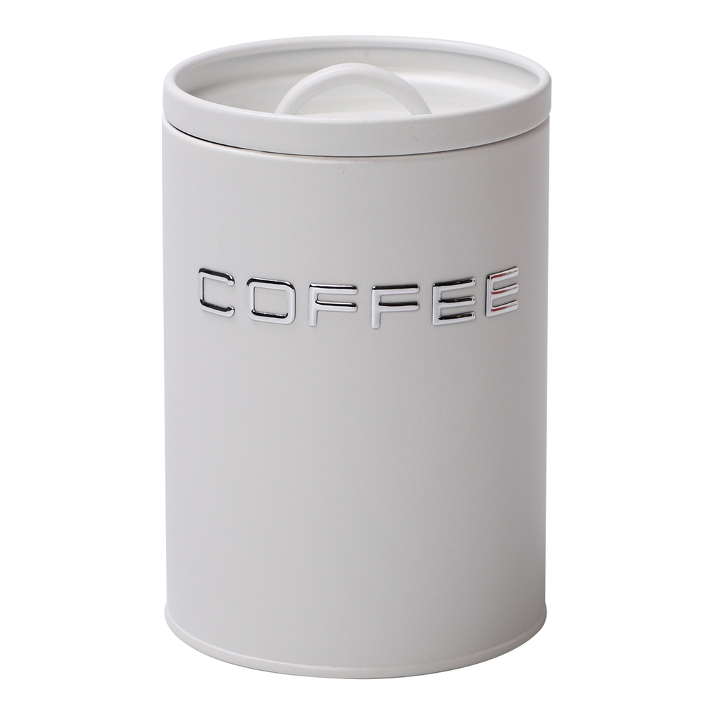 Kuchynská nádoba na kávu COFFEE biela