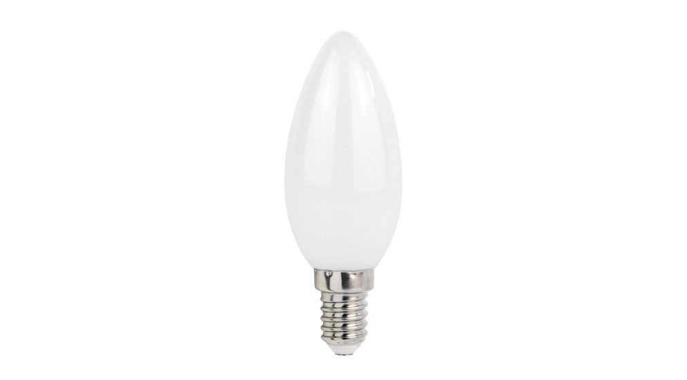LED žiarovka E14 4 W svieca teplej farby SPECTRUM