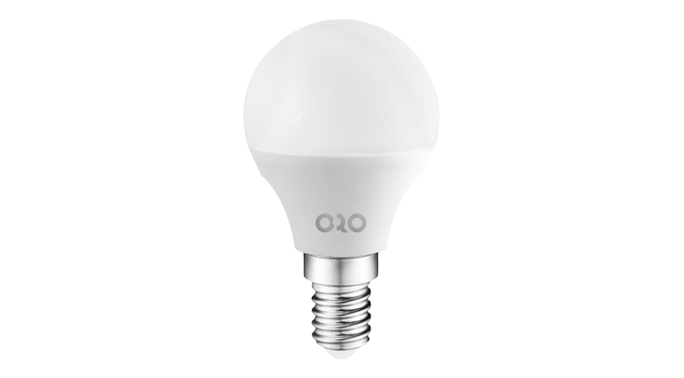 LED žiarovka E14 5W teplá farba ORO-E14-G45-TOTO-5W-WW