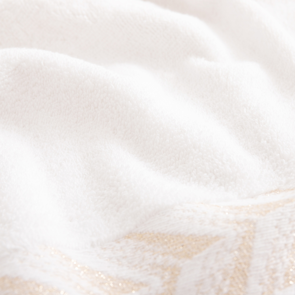 Súprava 2 uterákov biela/čierna GLOW