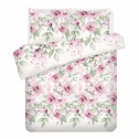 Súprava posteľnej bielizne z bavlneného saténu so vzorom ruží BOTANIC 220 x 200 cm