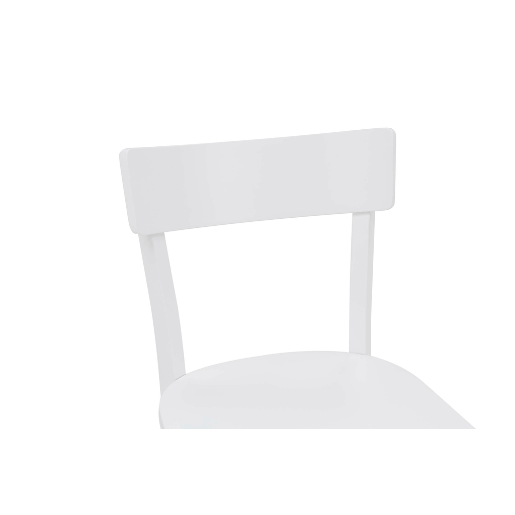 Drevená biela stolička SEDIA