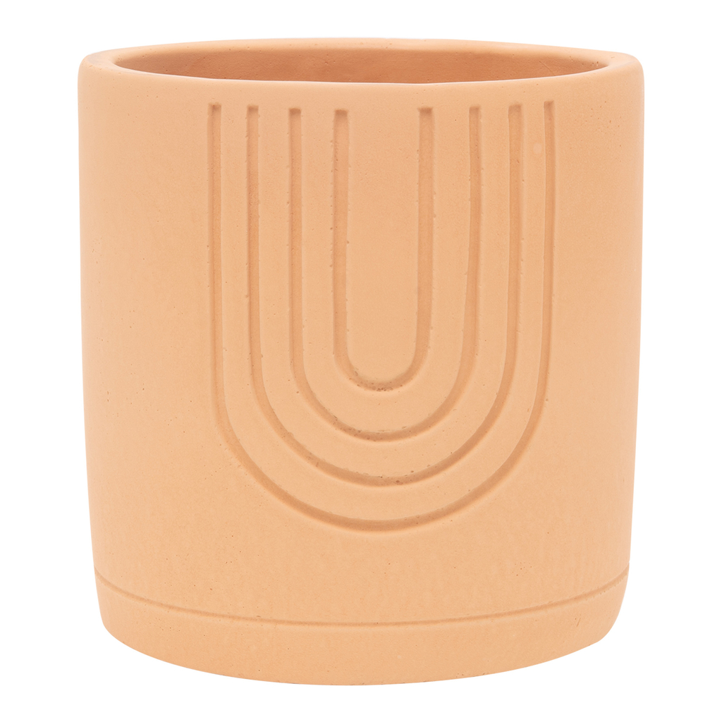 Ozdobný cementový obal 14 cm