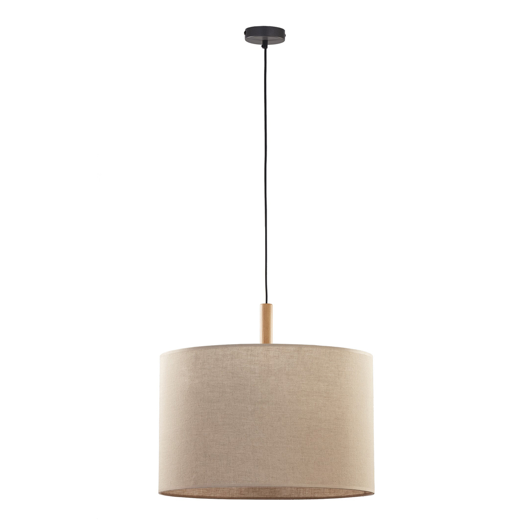 Sivá závesná lampa DEVA NATURE I