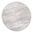 Okrúhly koberec SALSA s tieňovaným vzorom béžovej farby 100 cm