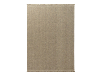 Vlnený koberec WOOL so strapcami béžový 160x230 cm