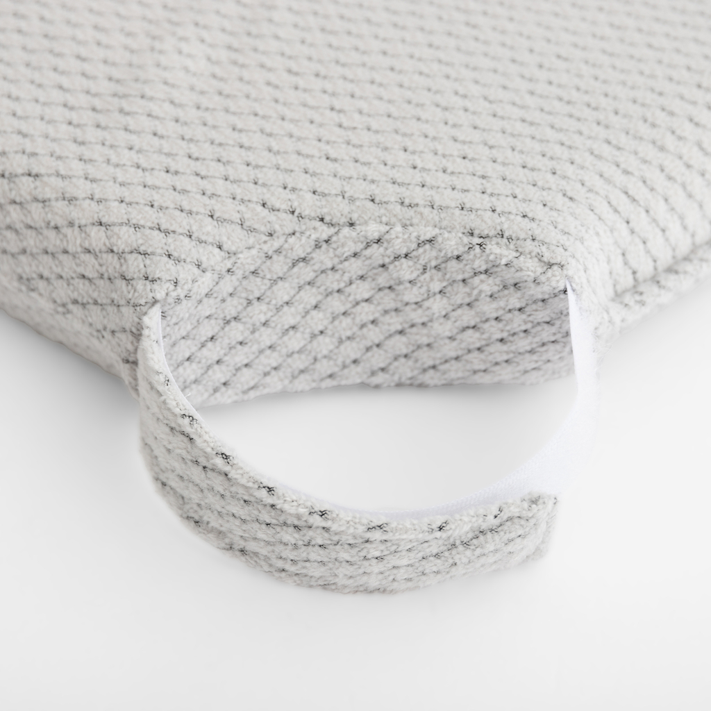 Podsedák na stoličku svetlosivý LUPPA 40x40 cm