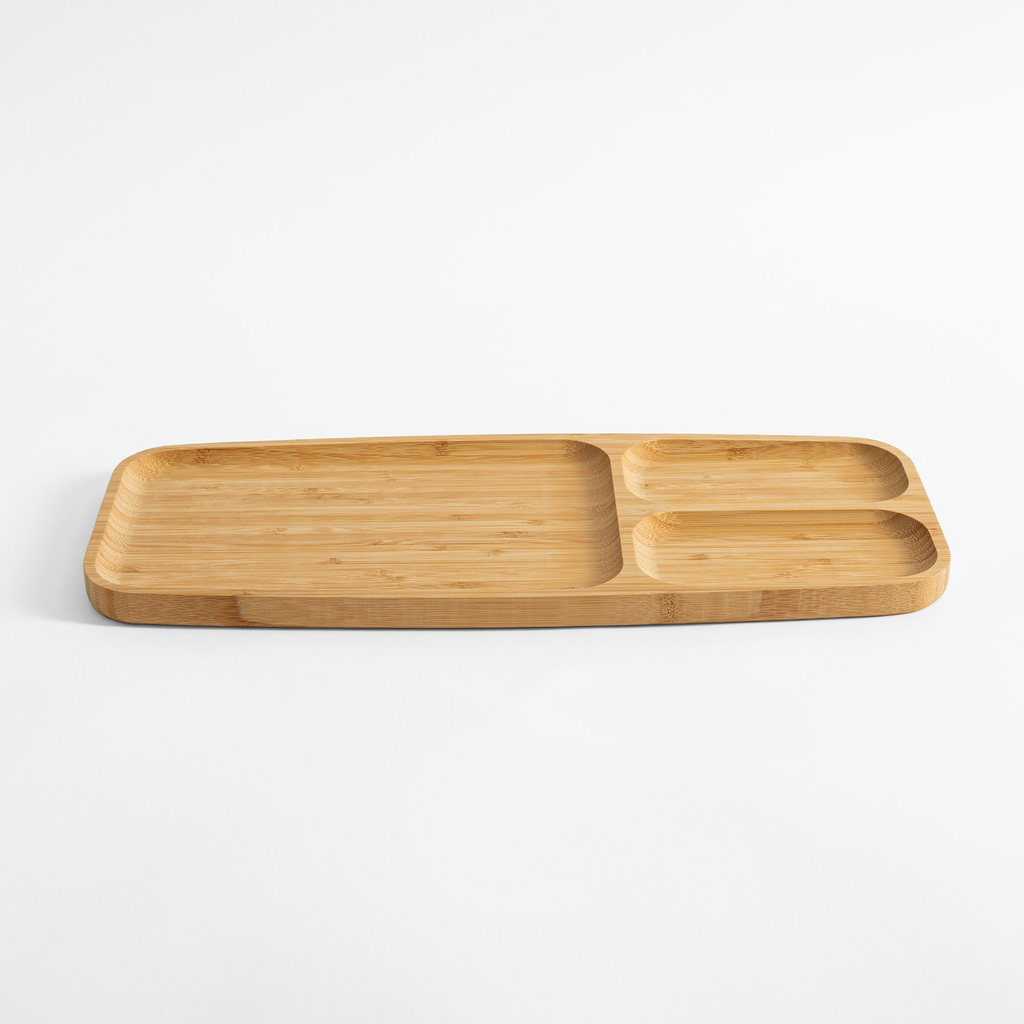 Bambusový servírovací tanier 39x16 cm