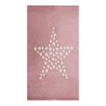 Ružový koberec KIDS HVIEZDA 80x150 cm