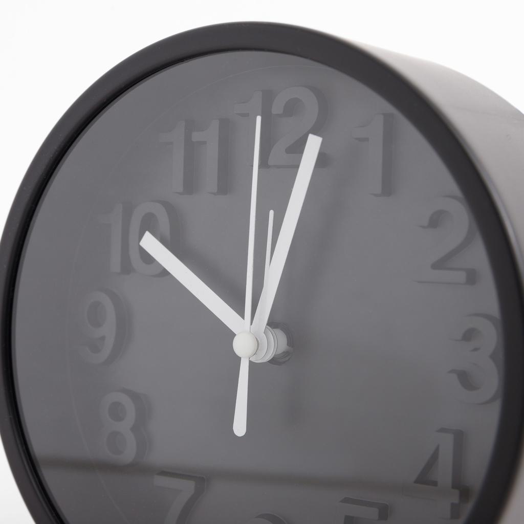 Budík čierny 13,1 cm