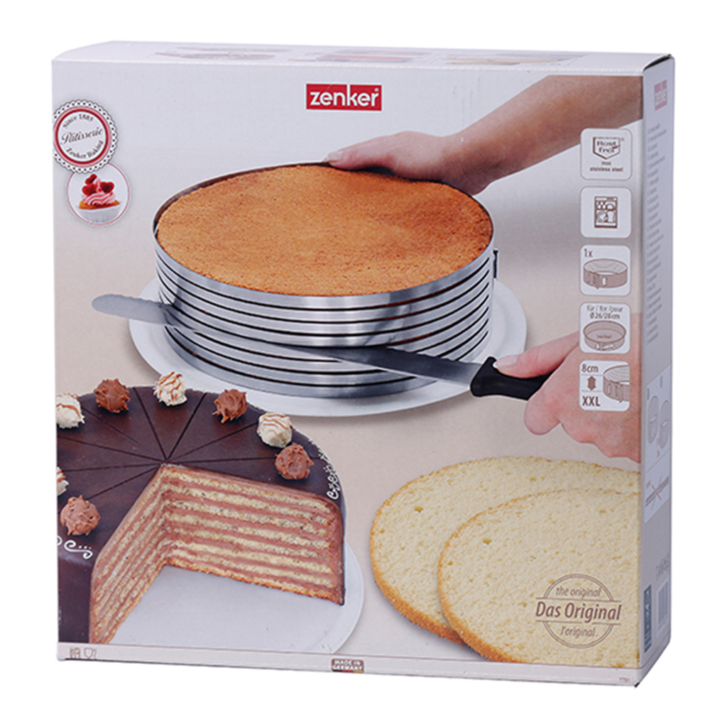 Forma na krájanie torty po vrstvách ZENKER 26-28 cm
