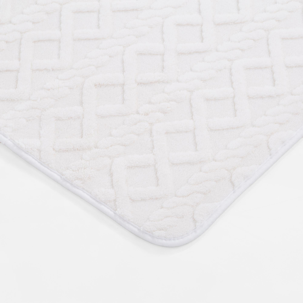 Kúpeľňová predložka NORDIC, krémová, 50x80 cm