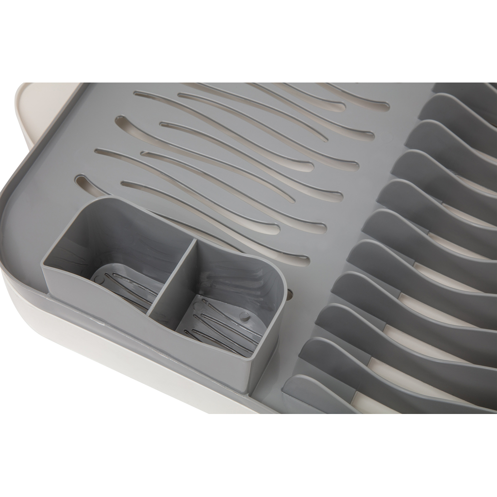 Odkvapkávač na riad sivý