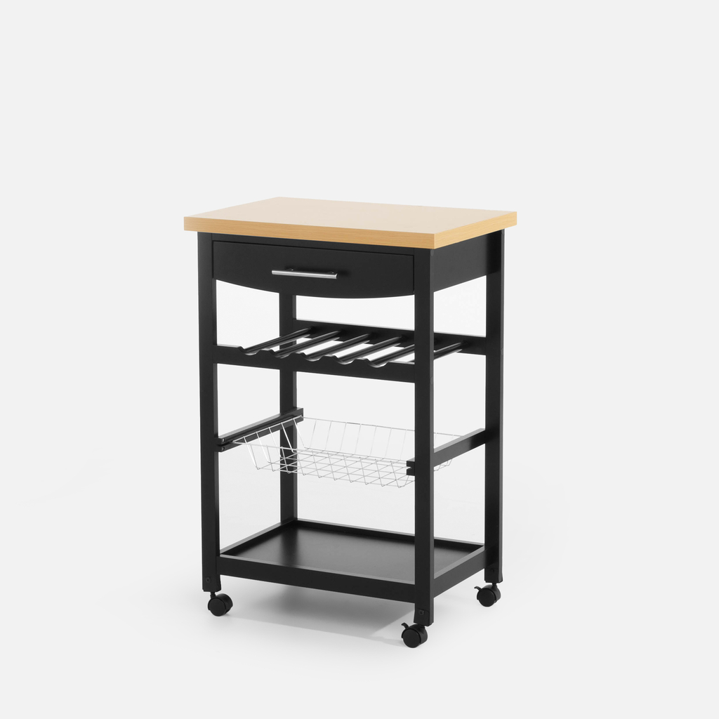 Kuchynský vozík na kolieskach PERUGIA