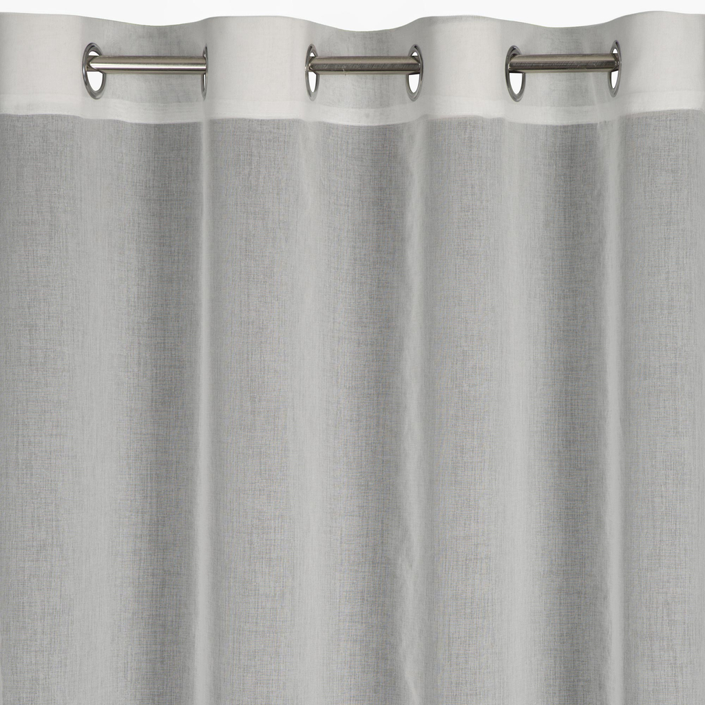 Záclona na priechodkách v krémovej farbe ABBIE 140x250 cm