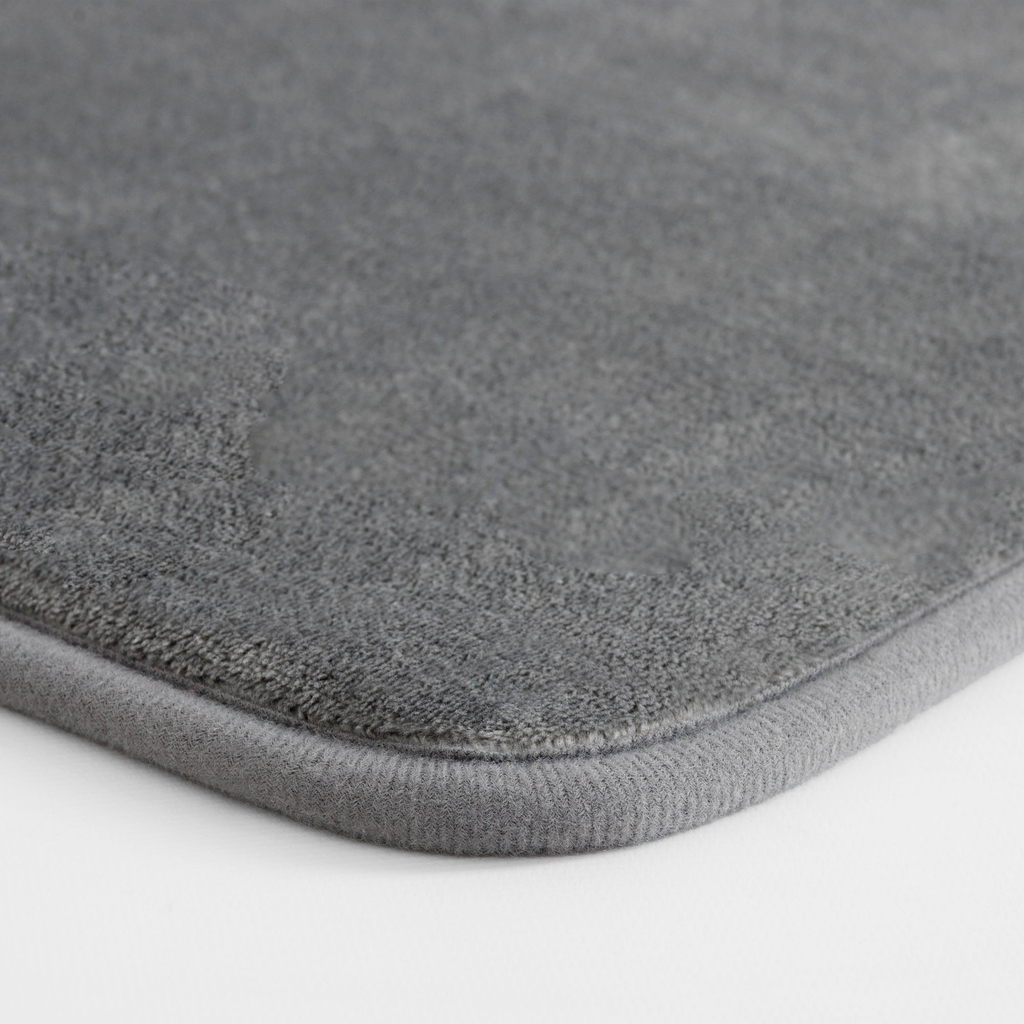 Kúpeľňová predložka STAR, sivá, 40x60 cm