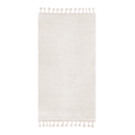 Koberec ALASKA so strapcami, krémový 80x150 cm