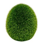 Veľkonočná dekorácia VAJCE zelené 7 cm