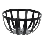 Kovový okrúhly košík na ovocie 25x12 cm