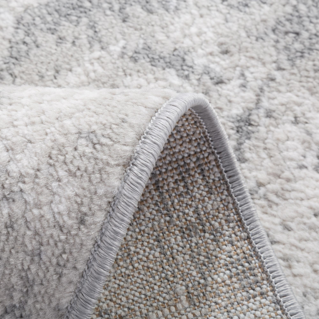 Abstraktný koberec v sivej farbe MIRACLE 80x150 cm