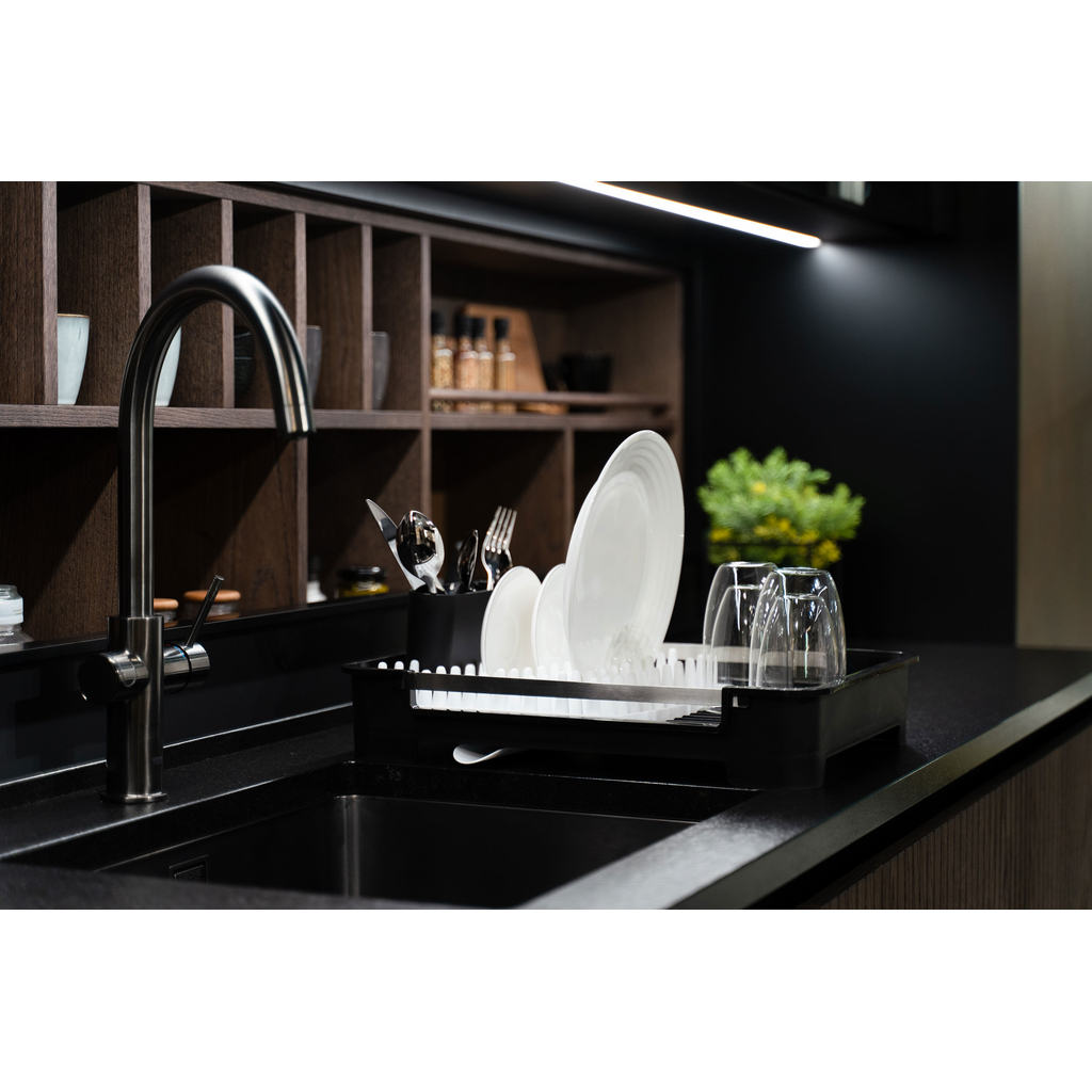 Odkvapkávač na riad čierny SOHO