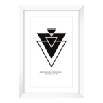 Rám FLORYDA s paspartou na fotografiu 13x18 cm