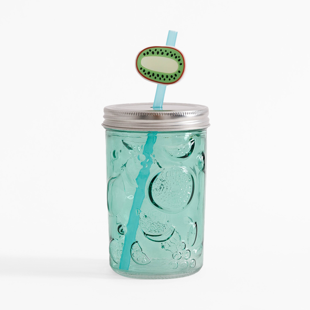 Pohár so slamkou 500 ml MIX