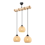 Závesné svietidlo ASPEN 3 boho krémové