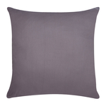 Sivá saténová obliečka na vankúš 40 x 40 cm