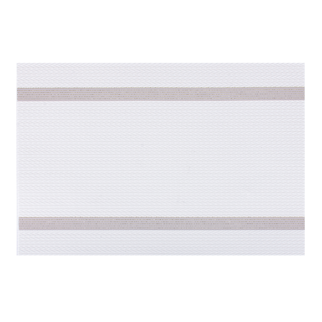 Dekoratívna podložka na stôl biela 30x45 cm