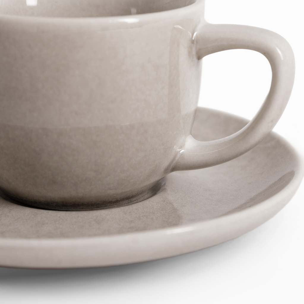 Keramická šálka s podšálkou 100 ml EYO