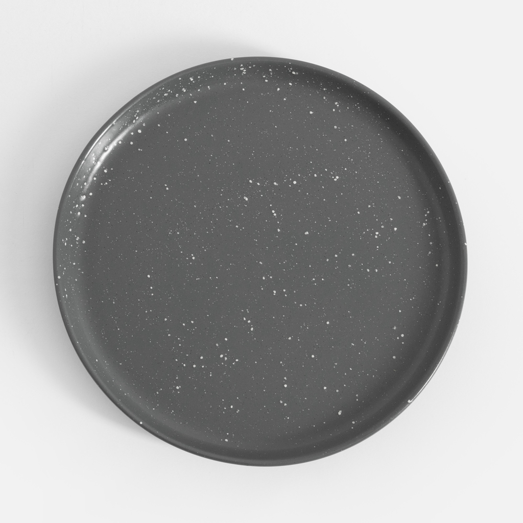 Dezertný tanier PAPILAR tmavosivý 20 cm
