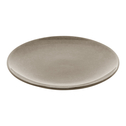 Hnedý keramický dezertný tanier LUNA 20 cm