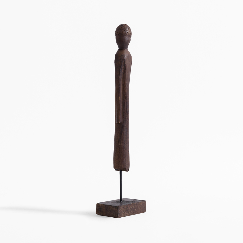 Dekoratívna figúrka hnedá 45 cm