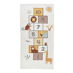 Koberec SAFARI do detskej izby s hrou Škôlka 70x140 cm