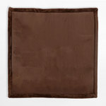 Štvorcový koberec PUFFY SOFT, hnedý, 120x120 cm