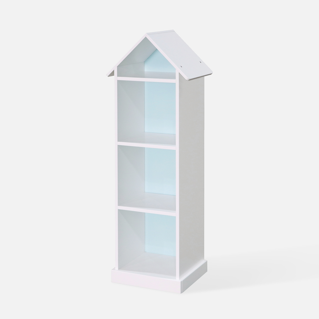 Knižnica bielo-modrá FALIANO