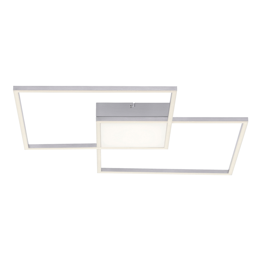 Stropné svietidlo LED s diaľkovým ovládaním strieborné ASMIN