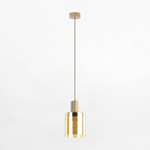 Závesné svietidlo svetlohnedé SIERRA SABIA