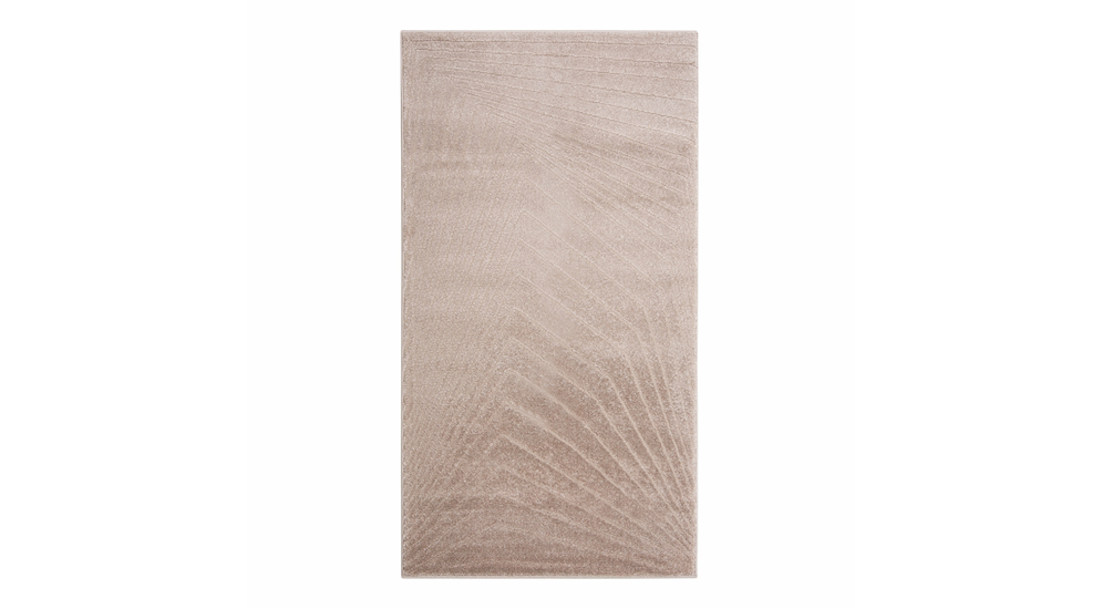 Geometrický koberec RIMINI béžový 80x150 cm